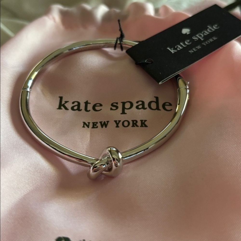 Kate Spade New York Silver Sailors Knot clasp  Bracelet